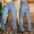 CALÇA BOIADEIROS CARPINTEIRA FEM DELAVE - 592