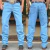 CALÇA AMERICAN COUNTRY MASC CARPINTEIRA 100% DELAVE - 816