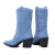 BOTA BICO FINO WESTERN JEANS STOCK na internet