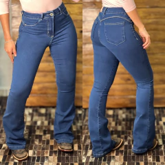 CALÇA LARANJA LIMA FEM FLARE STONE - 466