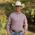 CAMISA AUSTIN WESTERN MASC SLIN ML - BORDO