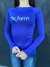 CAMISETA TÉRMICA FEM UV50 ML - UVF001 TX.FARM - ROYAL