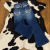 Calça Bill Way Infantil Feminina Bordado Marrom - 015035 - comprar online