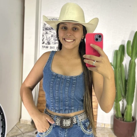 CROPPED ALIANZA JEANS DETALHE - 424311V - comprar online