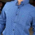 Camisa Rodeo Farm Masculina Xadrez Ml Azul - 001 - comprar online