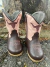 BOTA TEXANA BABY ROSA/BOI