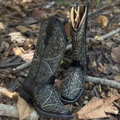 BOTA TEXANA GOYAZES PIT STOP PRETO - 223207-CK