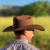 Chapéu Ariat Feltro 2X Premium Chocolate - A7520047 - Country Style | Loja Online de Moda Country Masculina e Feminina