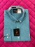 CAMISA AUSTIN WESTERN MASC SLIN ML - AZUL na internet
