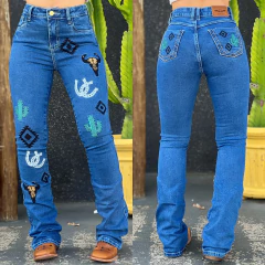 Calça Promo Best Rodeio Flare Bordada Wild West F541 - comprar online
