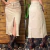SAIA TNW MIDI COM FENDA BEGE - 71765