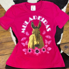 Blusinha Race Cross Muladeira - Pink