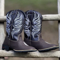 Bota Texana Tex Team Arraia Café