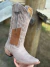 Bota Western Bonazus Couro Legítimo - Nude - Country Style | Loja Online de Moda Country Masculina e Feminina