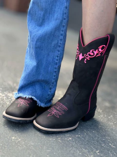 Bota Texana Made In Lida Feminina Roper Pink B-36 - comprar online
