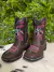 BOTA TEXANA TEX TEAM INF - FLORAL AZUL - Country Style | Loja Online de Moda Country Masculina e Feminina