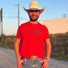 Camiseta Tuff Masculina MC Estampada Vermelha - 5031 - comprar online