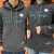 COMBO CASAL MOLETOM TEX TEAM TXT BORD AZUL - CINZA - comprar online