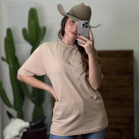 CAMISETÃO MAVI TEX TEAM - BEGE