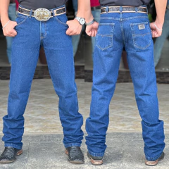 CALÇA BARREIRA MASC TRADICIONAL JEANS STONE - 7002-02