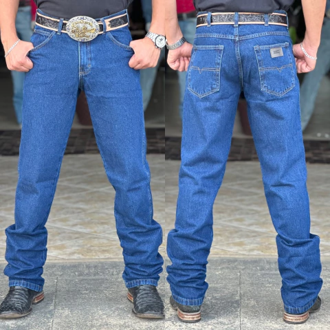 CALÇA BARREIRA MASC TRADICIONAL JEANS STONE - 7002-02