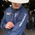 Camisa Texas Farm Masculina Ml Competição Azul Marinho/Bege - CP007 - Country Style | Loja Online de Moda Country Masculina e Feminina