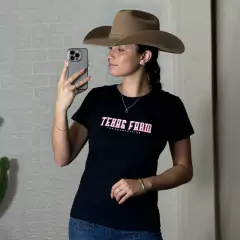 BLUSINHA TEXAS FARM PRETA - CF214