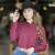 CAMISA CROPPED MOIADEIROS ML VINHO - CFC05 - loja online