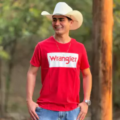 CAMISETA WRANGLER MASC VERMELHA - WM5502
