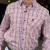 Camisa Uso Country Masculina Xadrez Rosa na internet