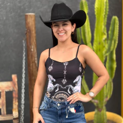 Body Black Horse Detalhes - comprar online