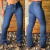 CALÇA HUMAN BODY JADE FEM FLARE - 10243