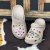 Crocs Corfly Country Plataforma com Pins Texas Farm - Khaki