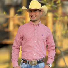 CAMISA AUSTIN WESTERN MASC SLIN ML - VERMELHA