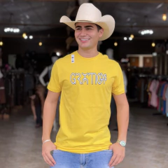 Camiseta Gringa's Masculina Yellow - 20060 - comprar online