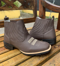 BOTINA UNISSEX CAFÉ PROMOÇÃO