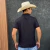 Camiseta Sibra Gola Polo Preta - CP0139 na internet