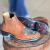 BOTINA TEX TEAM BORDADA COLORS - AZUL