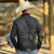JAQUETA DE PU WRANGLER MASCULINA PRETA -WM9771PR na internet