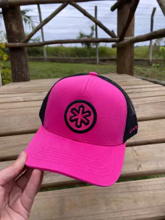 BONÉ TUFF LORETTA ROSA COM PRETO 7200