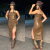 Vestido Unicorn Elisa Em Couro PU Marrom - 9531 - comprar online