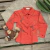CAMISA OS VAQUEIROS FEM INFANTIL PD HORSE LARANJA - V24-25080
