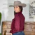 CAMISA CROPPED MOIADEIROS ML VINHO - CFC05 - Country Style | Loja Online de Moda Country Masculina e Feminina