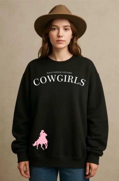 Moletom Power Country Preto Cowgirl - comprar online