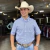 Camisa Rodeo Farm Masculina Xadrez Mc Azul e Dourado - 001