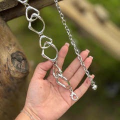 Cinto Gringa Prata Forma Rústico - comprar online