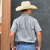 Camisa Texas Farm Masculina Mc Lisa Cinza Escuro - CAC620 na internet