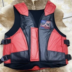 Colete de Montaria Tex Team Vermelho/Preto