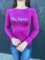 CAMISETA FEMININA TERMICA TX. FARM -UV50+ ML UVF001 ROXO