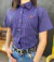 CAMISETE FEMININA COUNTRY WAY ROXA LILAS MANGA CURTA